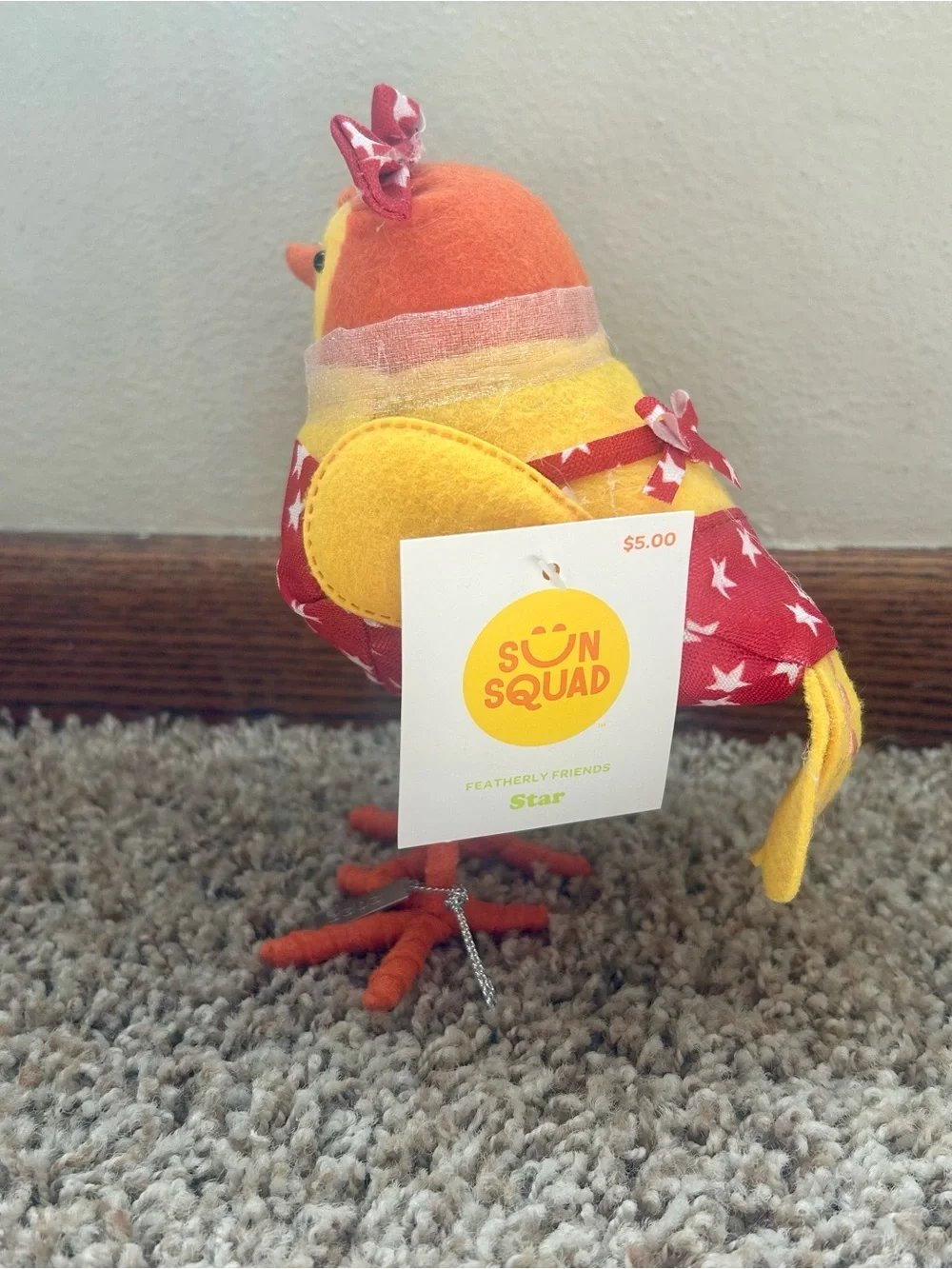NWT ✨ Target 2022 Sun Squad Featherly Friends “STAR” Bird